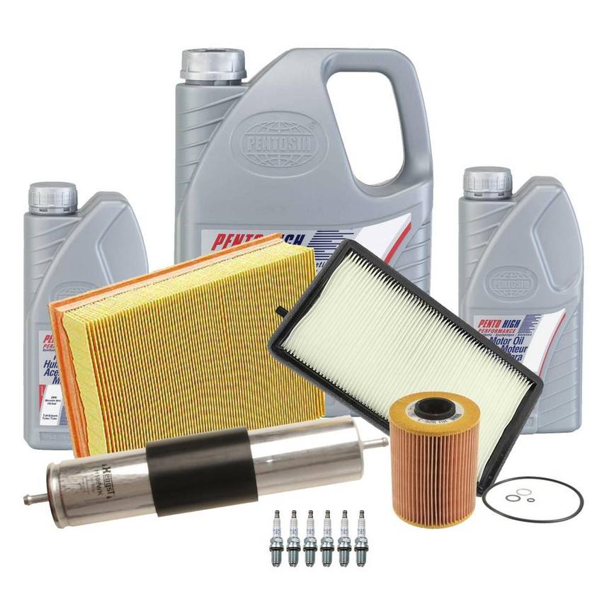 BMW Ignition Tune-Up Kit (5W-30) (7 Liter) (High Performance) 83212365946 - eEuroparts Kit 3086609KIT